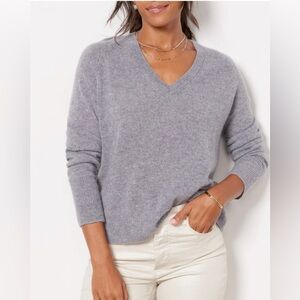 Evereve Cashmere V Neck Sweater